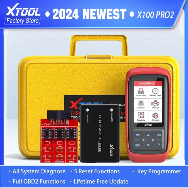 XTOOL X100 PRO2 Auto Key Programmer Reset ECM & Immobilizer Car Diagnostic  Tool ECU Programming Dash board Function Free Update - AliExpress