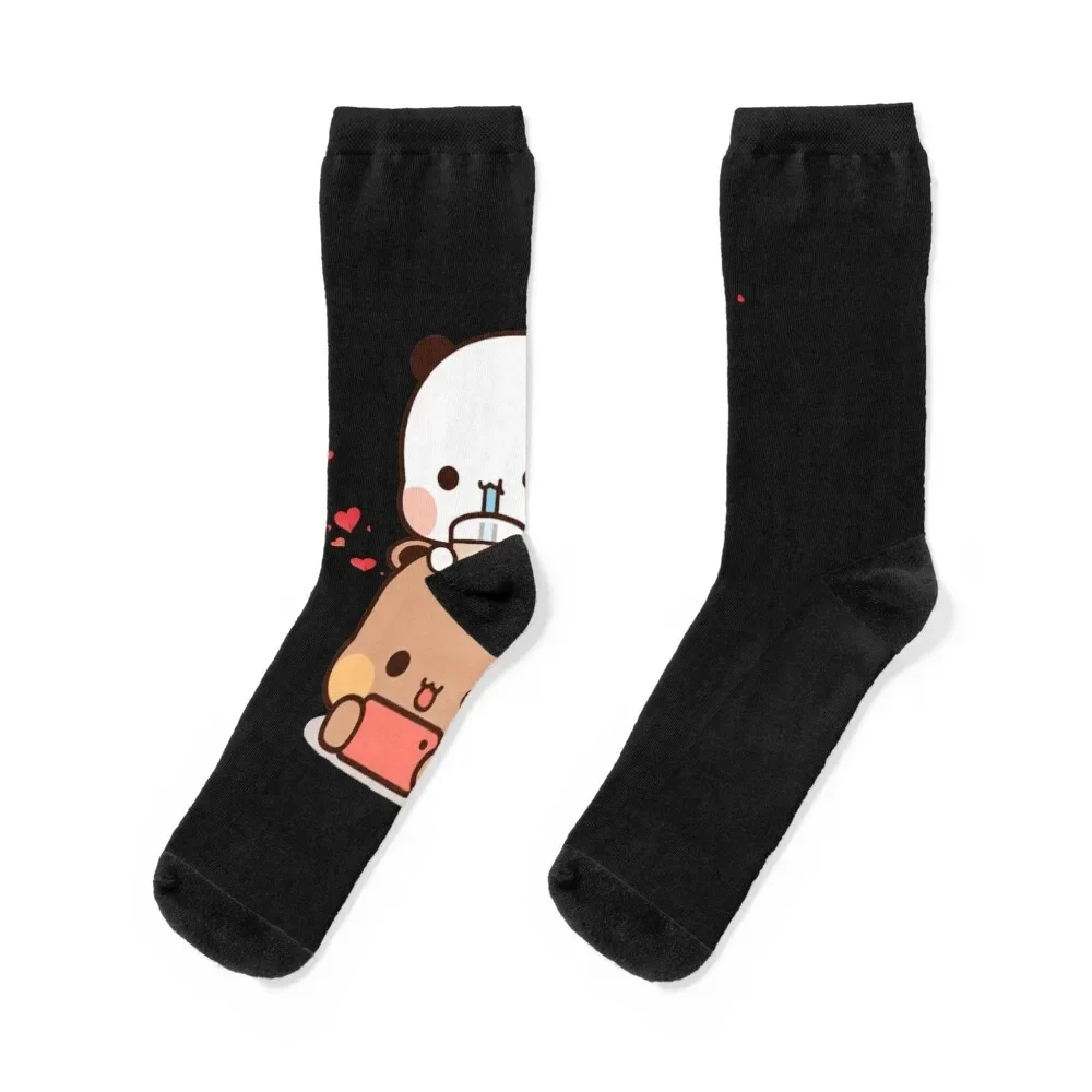 

Bubu Dudu Chilling Socks short Rugby soccer anti-slip Novelties Men Socks Women's
