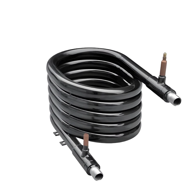 

Coaxial coil heat exchanger for tube-in-tube design, environmentally friendly, leak-proof, and energy-efficient