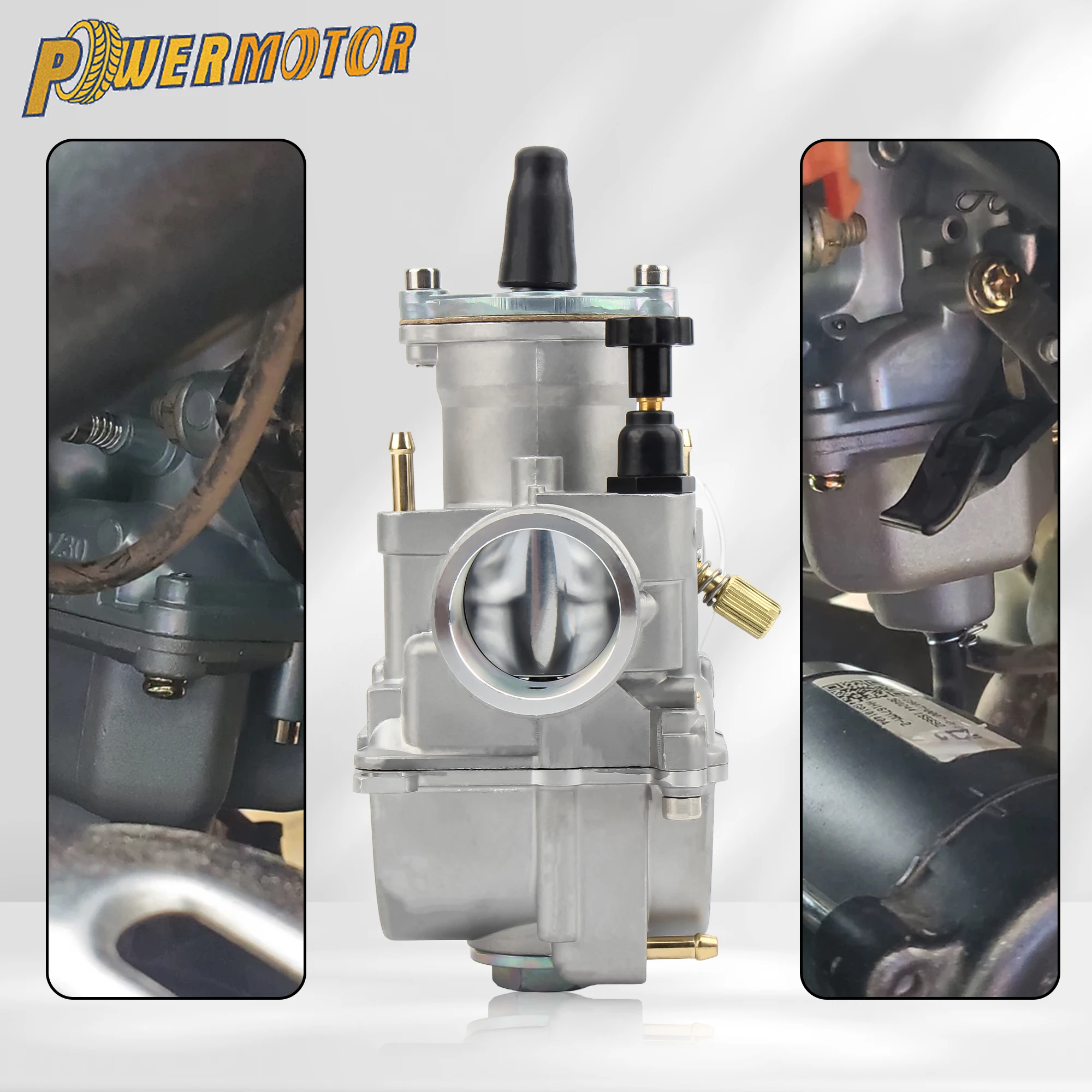 

Motorcycle Carburetor Kit 28 30 32 34mm With Free Jet For KElHIN PWK 2T 4T DirtBike Off RoadRacing ATV Scooter 50-250cc Modified