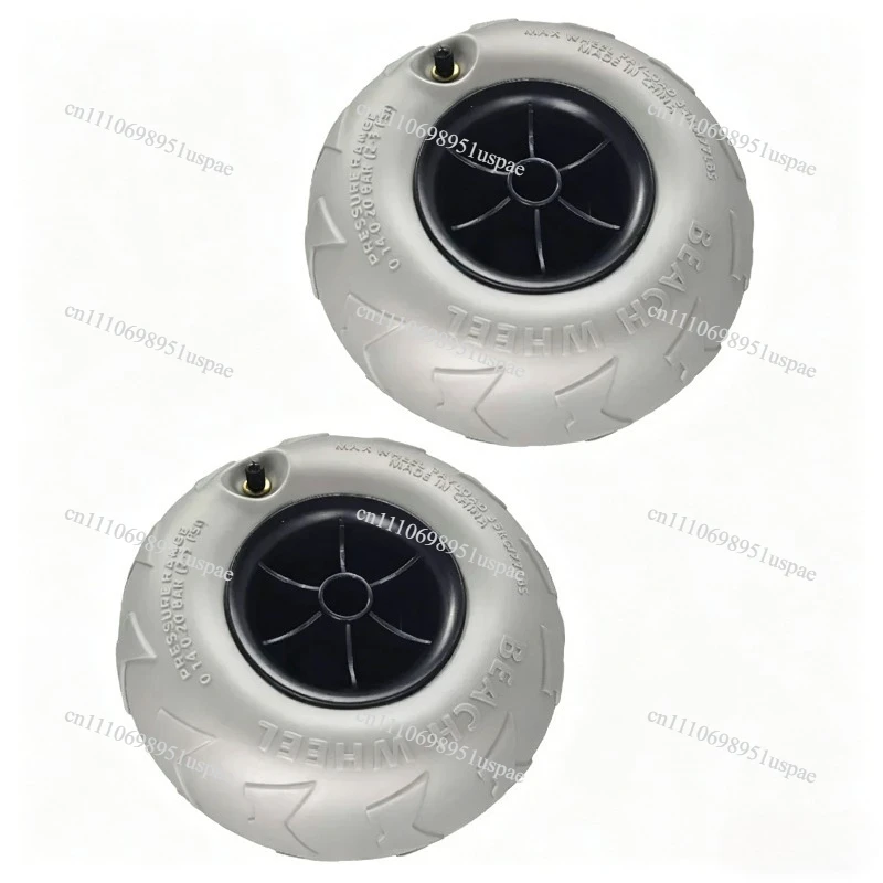 Hot Sales Beach Trolley Wheel Balloon Kayaking Camping Cart Wheel Tire Durability 205x115X12.5mm Replacement Supplies