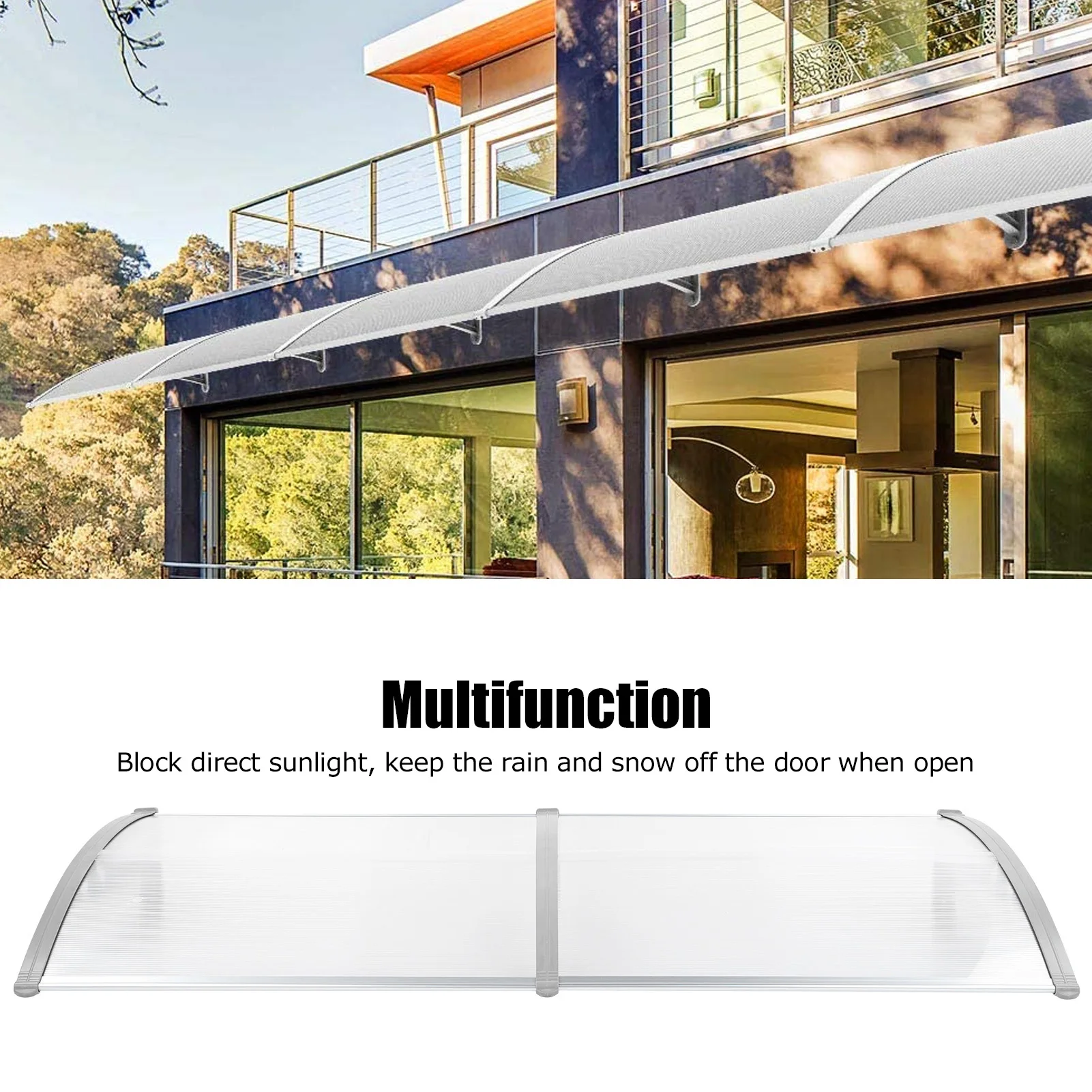 

Awning Door Canopy Outdoor Door Window Sunshade Awning Canopy for Coutyard Garden House Patio Cover Window Canopy Window Awning