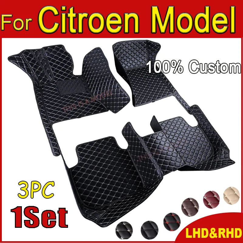 

Автомобильные коврики для Citroen Grand C4 Picasso C1 C2 C4 Coupe C5 Cross C4 Cactus DS 3 C1 Xsara C5 X7