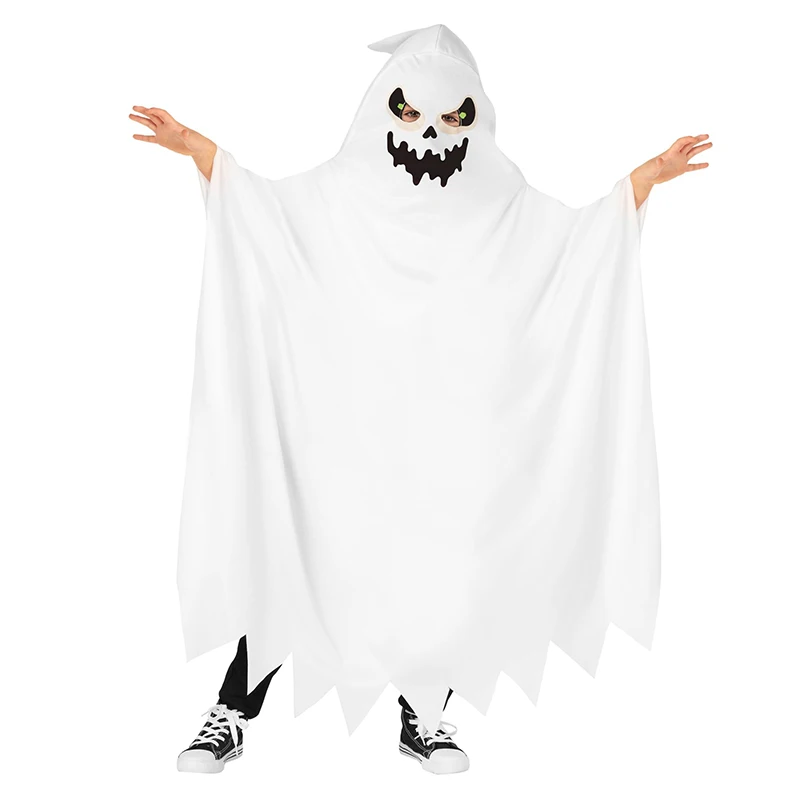 

Unisex Enfant Fade Cosplay Ghost Halloween Fancy Dress Up Niño Novelty Ghosts Performance Costume