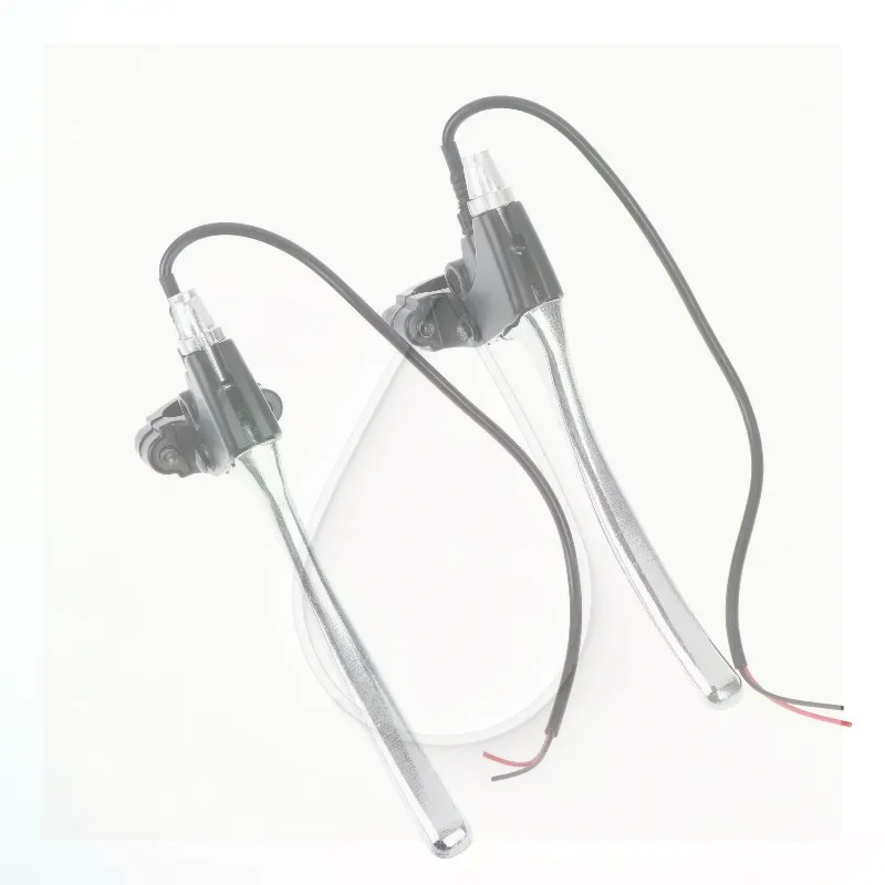 Break Resistant E-Bike Rear Brake Handle 1Pc/1Pair High Strength Universal Electric Bicycle Brake Lever for Daily Use