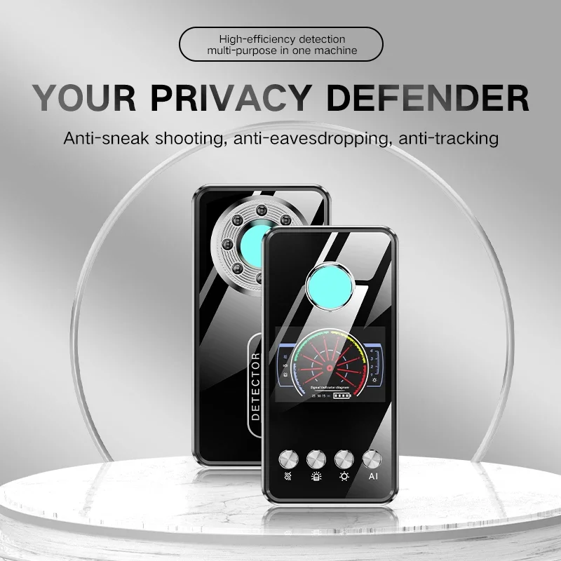 Hidden Camera Detector  Spy Gadgets Professional Smart WIFI Signal GPS Tracker Bug Finder Security-protection Anti Spy Gadget T2