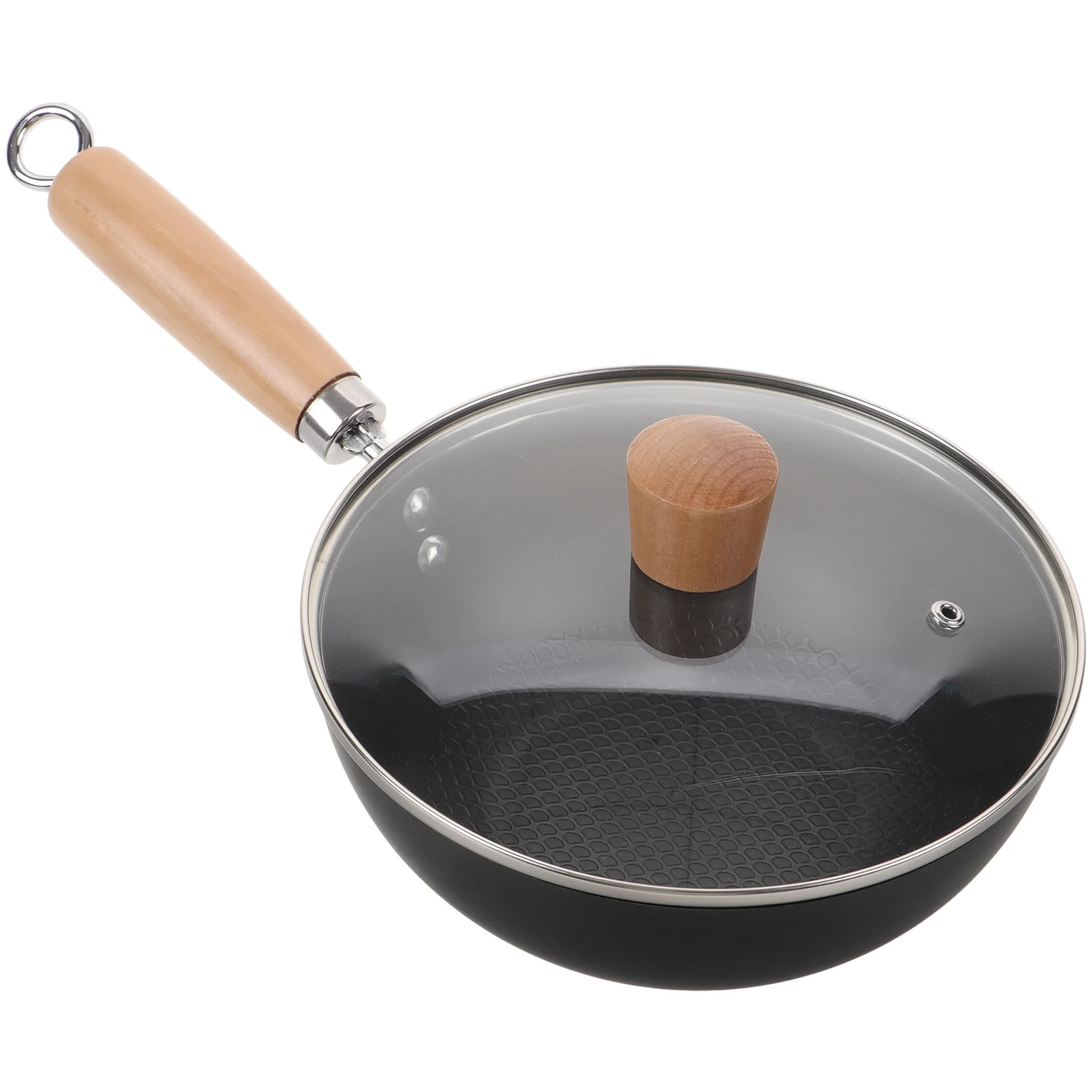 

Small Japanese Style Iron Wok Pan Round Bottom Stove Cooking Frying Pan Kitchen Japanese Wok Fry Pans Cooking Pot
