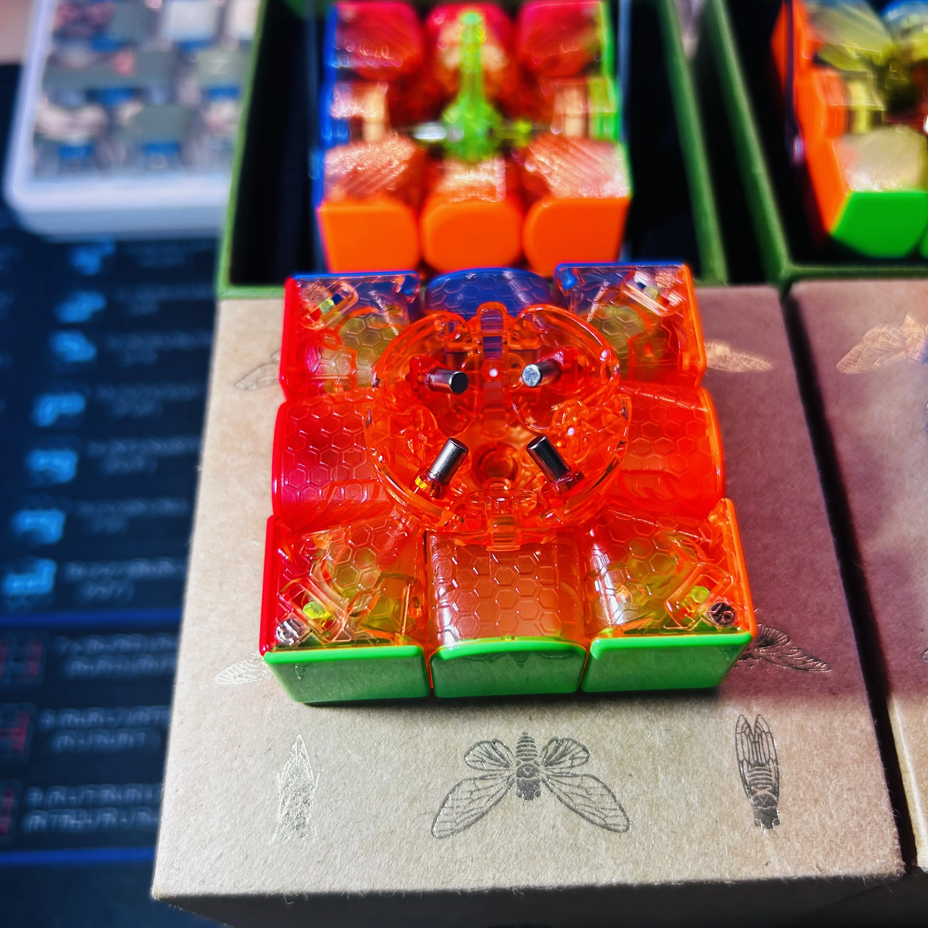 Collezione di cubi Gan12 Maglve 3x3 in edizione limitata Gan 3x3x3 Cubo magico Speedcube Giocattoli puzzle cubo magico professionale