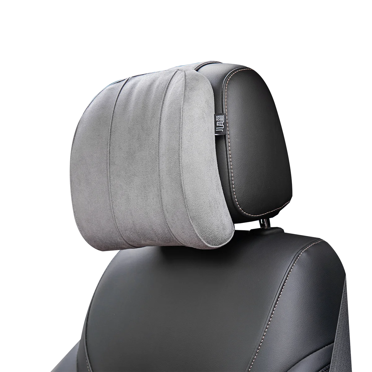 Forbell Car Headrest Pillow Suede Fabric Car Pillow Car Seat Pillow Rest Headrest Memory Foam Car Headrest