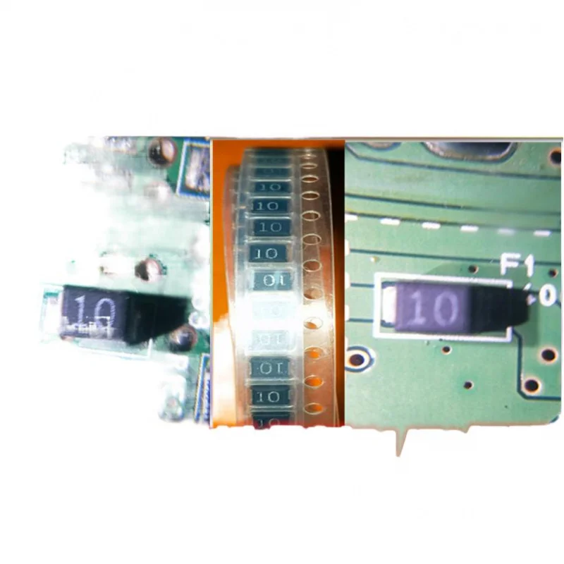 10 шт. оригинальные новые резисторы предохранителя материнской платы F1 и F2 подходят для EPSON R1390, 1400 L1800, R270 и R390