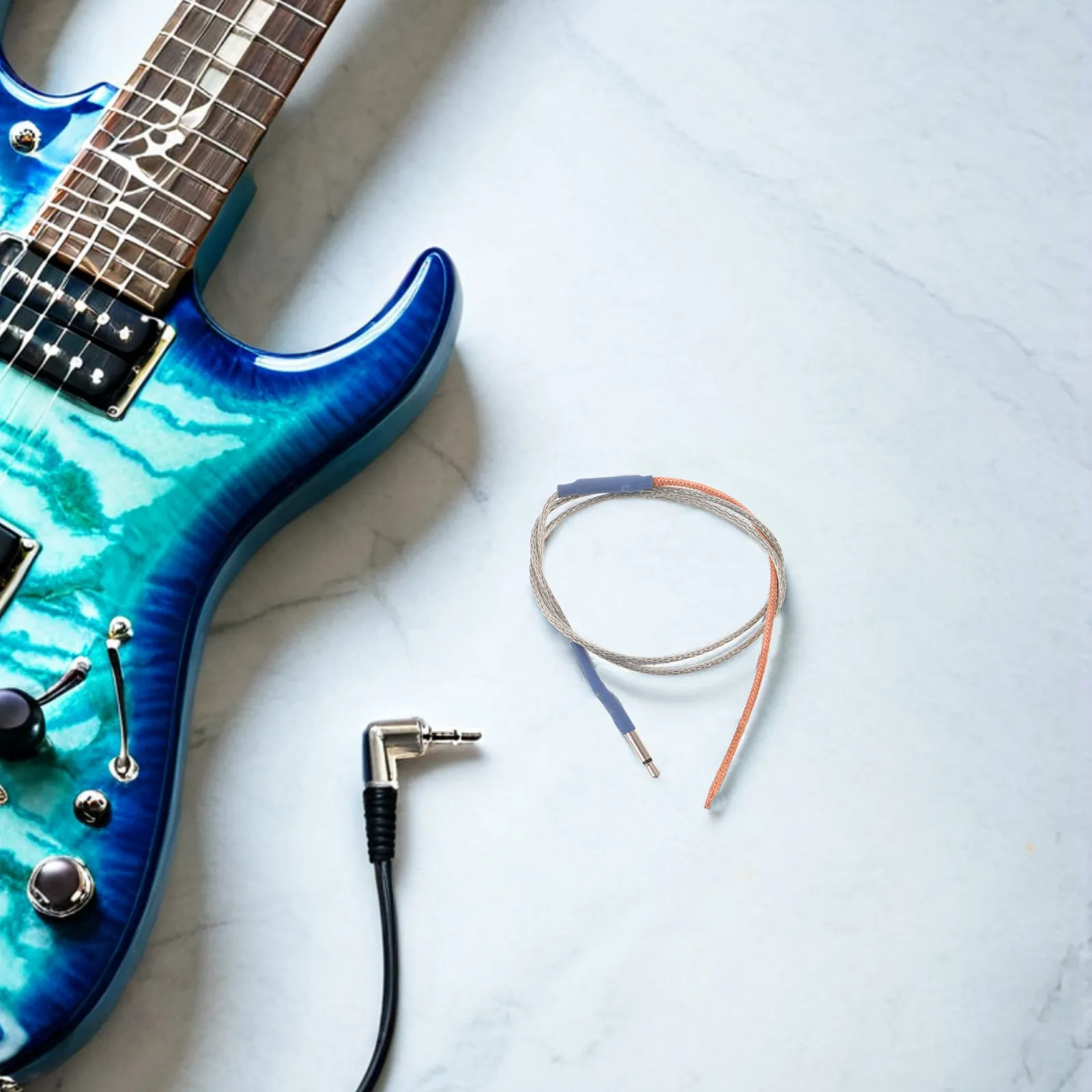 

Metal Saddle Pickup for Classical Guitar Acoustic Sound Pickup Noise Reduction Replacement Part 2.5mm Jack Guitar Accessories