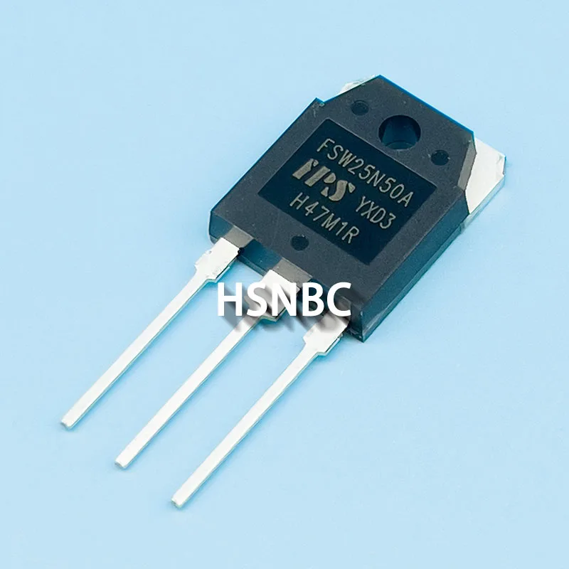 10 pz/lotto muslimfsw25n50 25 n50 TO-3P 500V 25A MOSFET N-Channel Transistor di potenza 100% nuovo originale