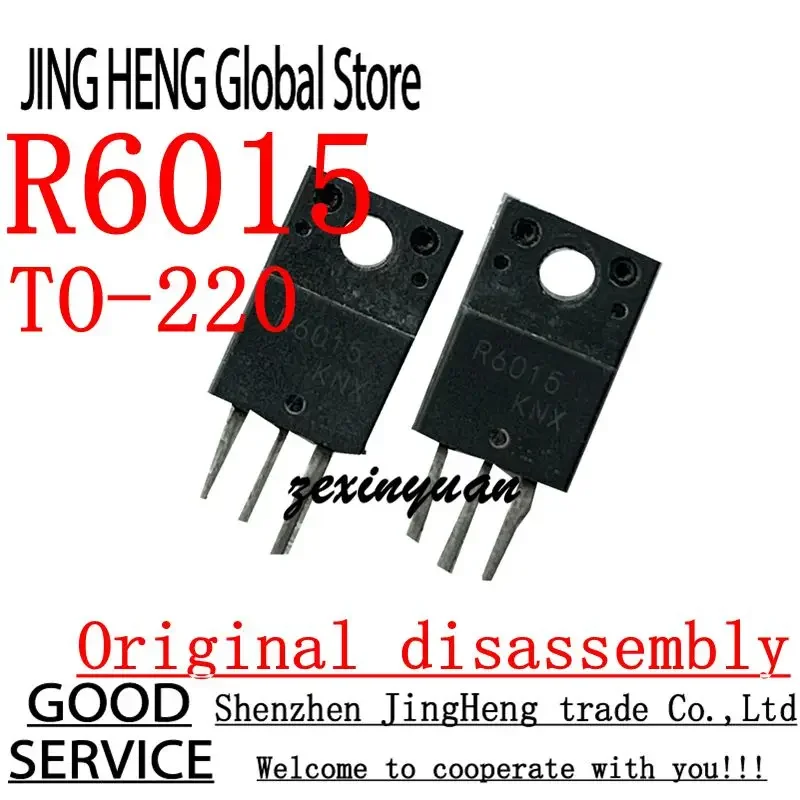 10PCS R6015 TO-220Original disassembly