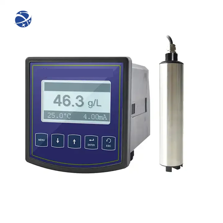 YUNYI Turbidity Measurement In Water Online Ss/tss/ Mlss Turbidity Controller Water Quality Testing Meter