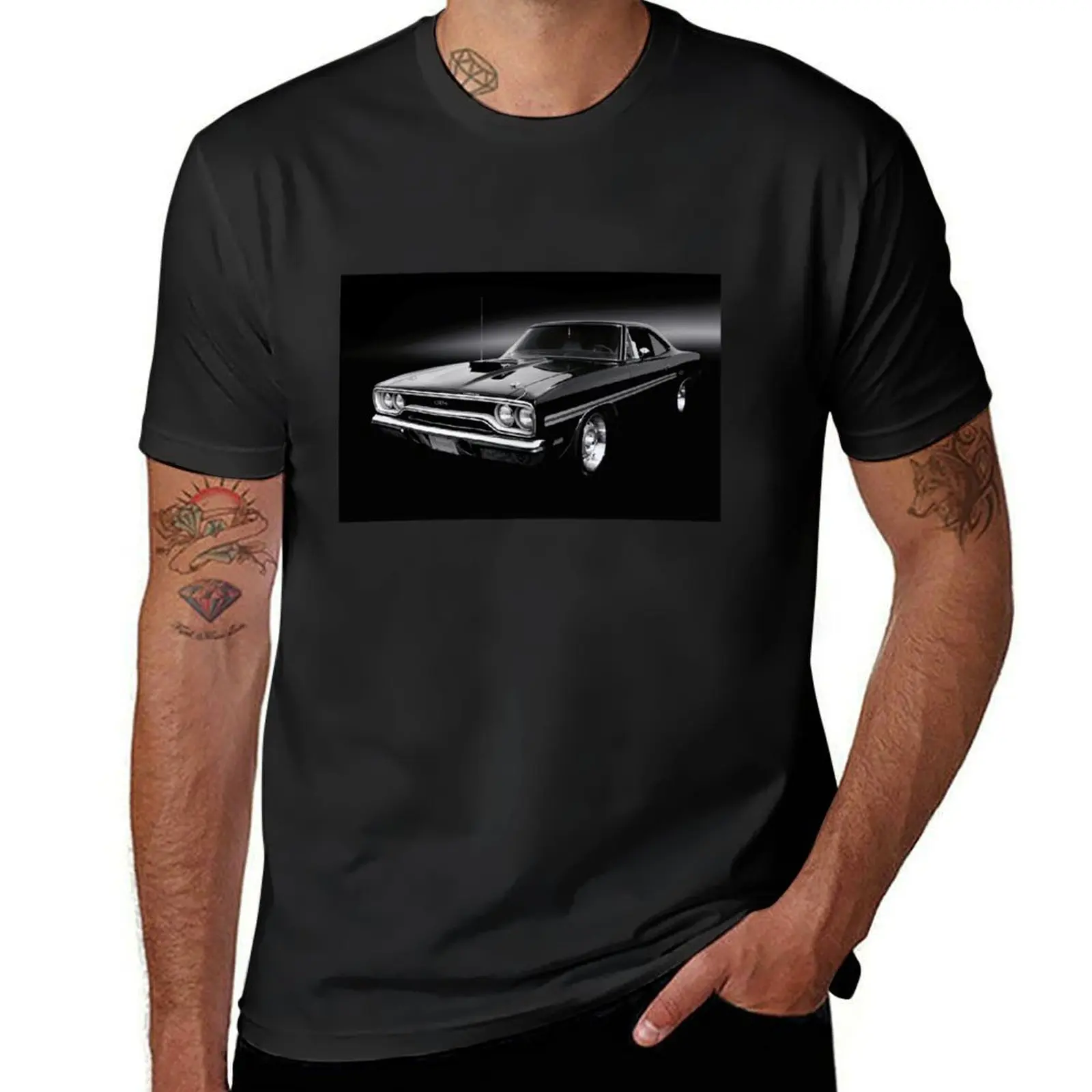 1970 Plymouth 440 GTX T-Shirt blacks summer top anime Men's t-shirt