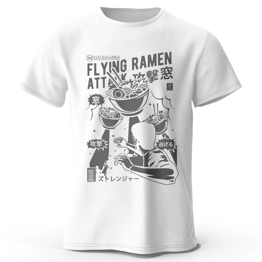 تي شيرت Harajuku Street Style Anime مطبوع 100% قطن، تي شيرت خفيف الوزن برقبة دائرية وأكمام قصيرة، ملابس كاجوال للجنسين #3