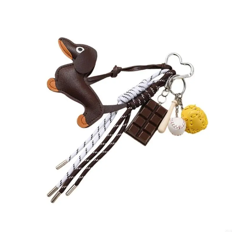 

Novelty Dachshund Accessory Portable for Unique Styles Enthusiasts and Keyring Collectors Bag Wallet Decoration 20CA