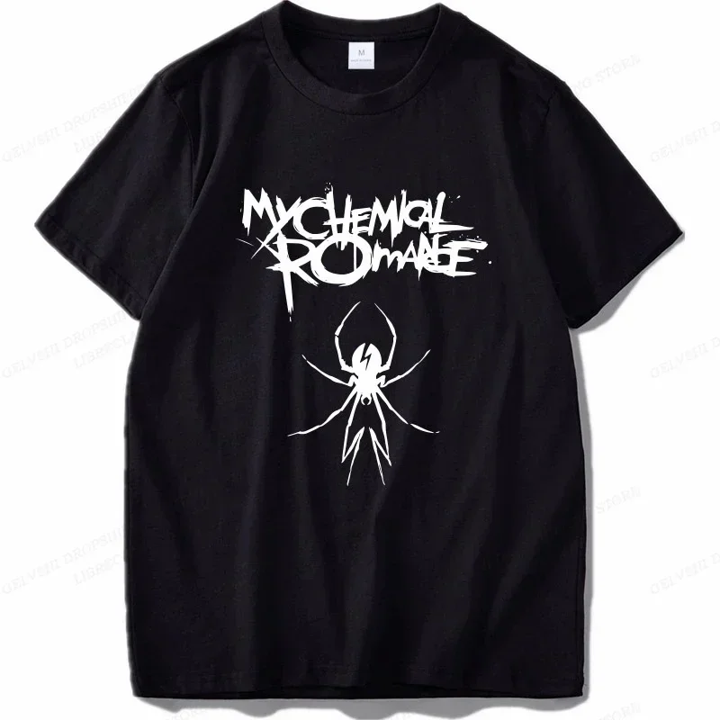 

My Chemical Romance T Shirt Women Fashion T-shirts Cool Hip Hop Men Tshirt Casiual Summer Vintage Anime Unisex Top Tee