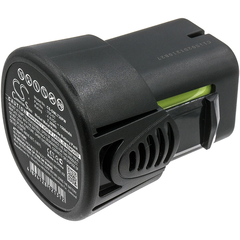 Ni-MH Power Tools Battery for Dreme,4.8v,1500mAh,7300-N/8,MiniMite 4.8-Volt Cordless Two-Speed Rotary Tool,755-01