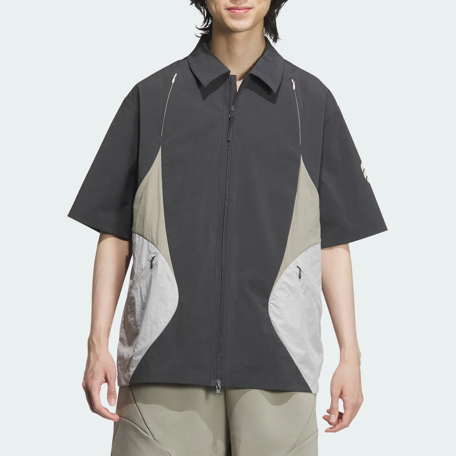 

Новая мужская спортивная рубашка свободного кроя с коротким рукавом Adidas Authentic JL9960