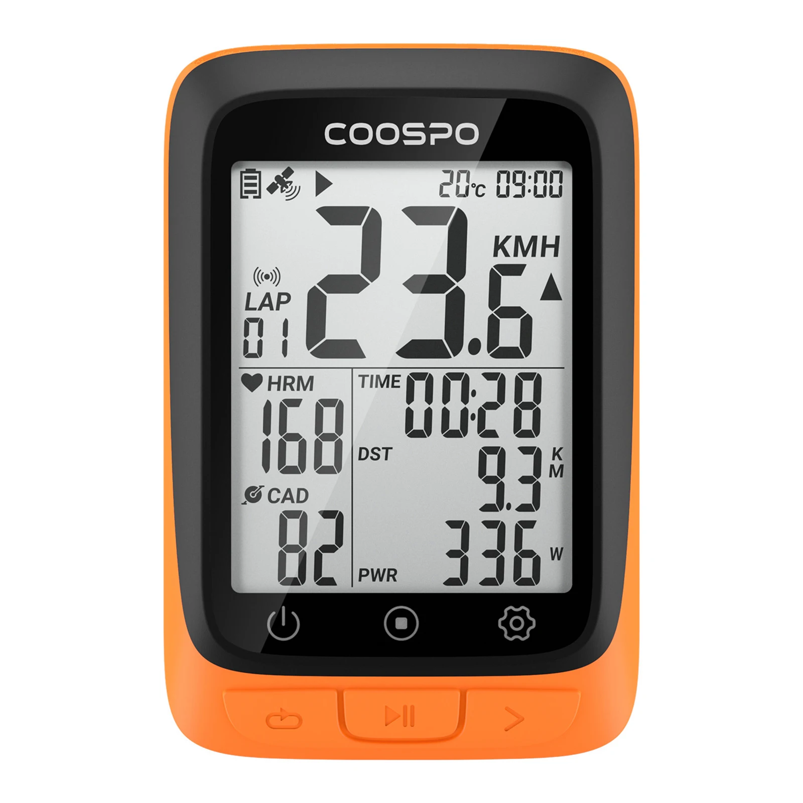 COOSPO BC26/BC107 Bike Computer GPS Wireless Bicycle Cycling Odometer Speedometer 2.4\