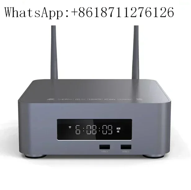 Reproductor de Disco Duro Z10PRO, Reproductor de Vídeo 4K UHD, Reproductor de Blu-ray 4K, 2G DDR4, 32G eMMC, Android 9.0
