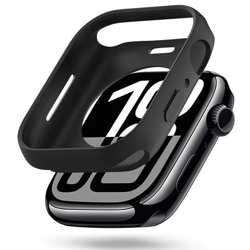 

Soft Silicone Case For Apple Watch 46mm 44mm 45mm 40mm 41 49mm 38 42 mm Protection Shell Cover iWatch Series Ultra 10 9 8 7 SE 6