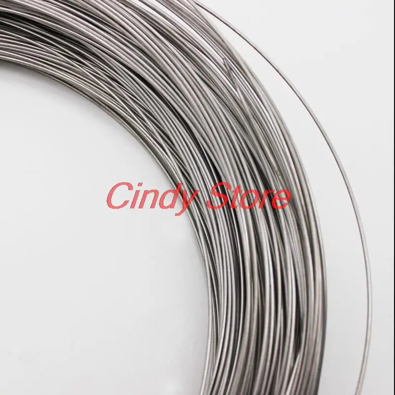 High Purity 99.99% Nickel Wire Nickel Electrode Wire Diameter 0.03-3mm Research and Experiment Superfine Nickel Wire