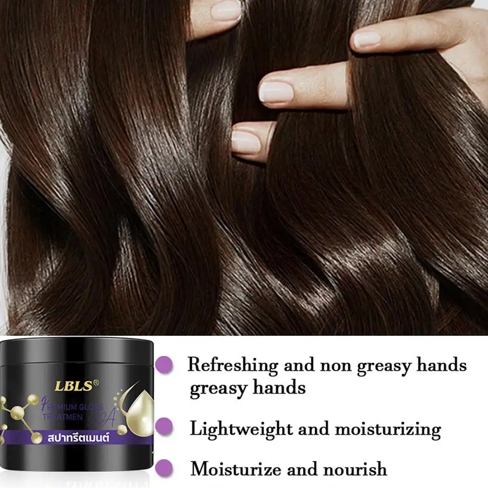 

Premium Gloss Hair Treatment Deep Repair Conditioning Oil Collagen Hair Mask Essence For Dry Damaged Restores Hair Silkines W5H5