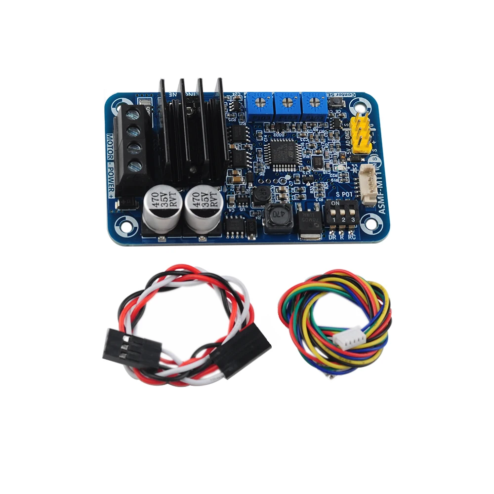 ASMF-MT1 Servo Controller Board 500Nm Magnetic Encoded Single Channel High Torque Servos Controller 12V to 24V Current Limit 10A