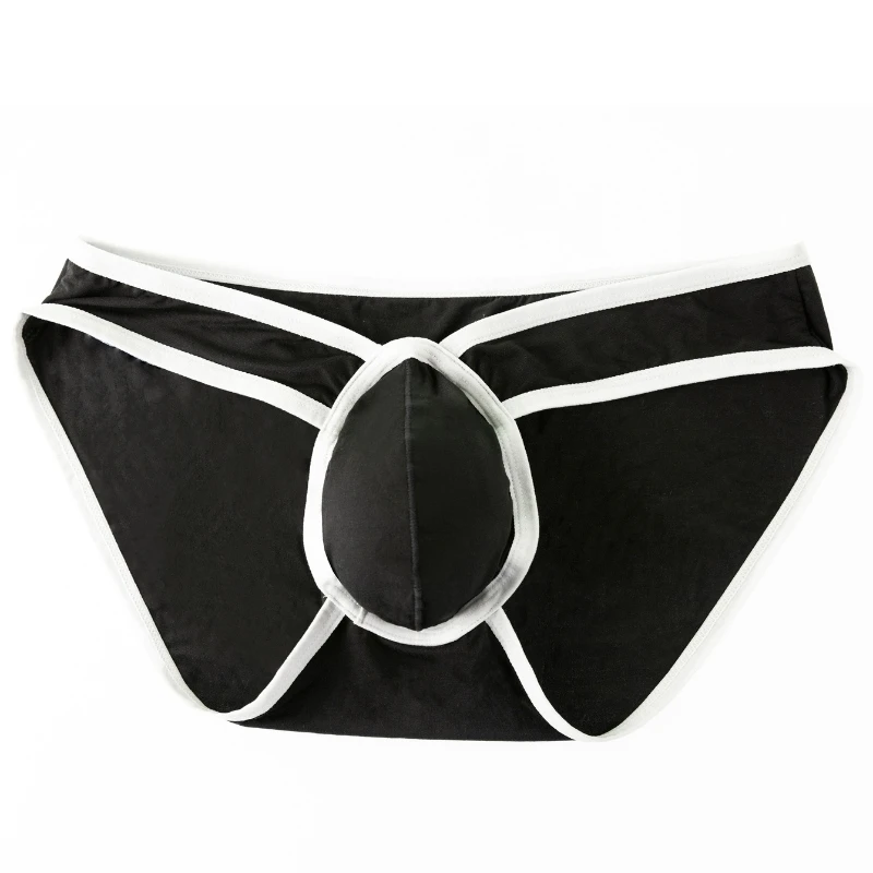Men Sexy Panties High Fork Modal Briefs Breathable And Sweat-Absorbing Underpants U Convex Pouch Lingerie Bikini Slip Homme