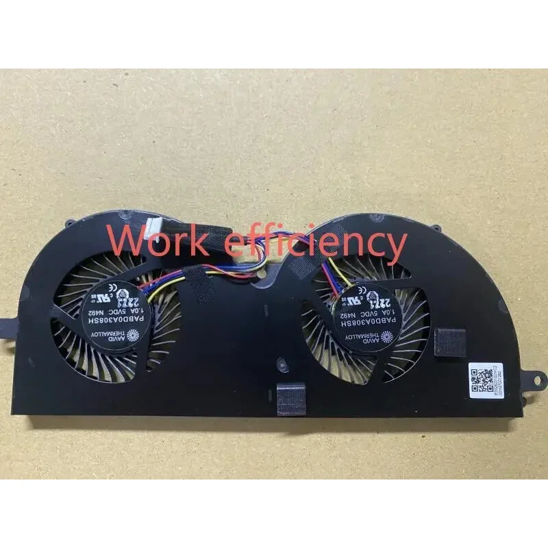 Original for MSI Titan GT77 MS-17Q1 COOLING FAN DC5V 1.0A PABD0A308SH-N492