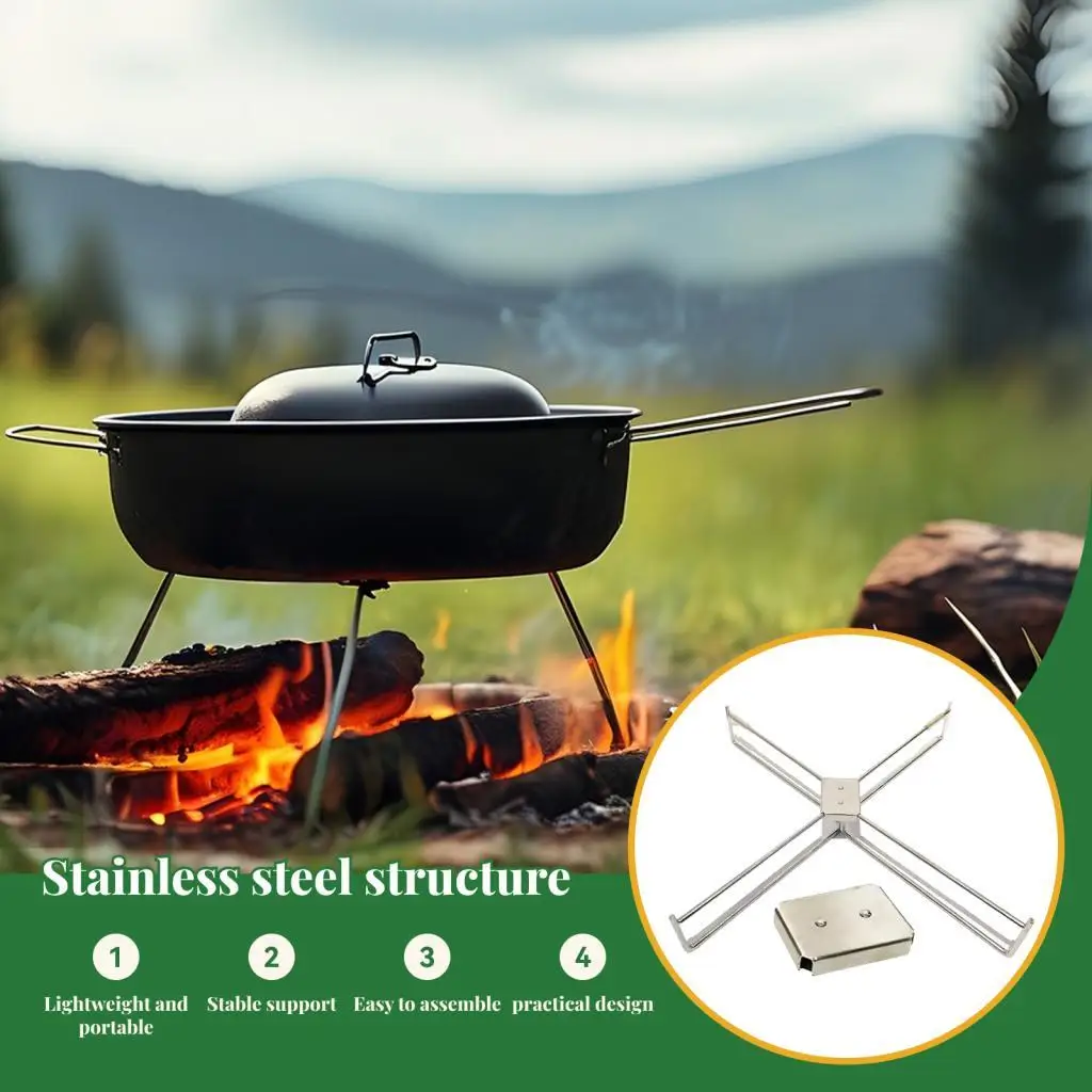 حامل تبريد قابل للطي، حامل صندوق تخزين عالمي مدمج متعدد الوظائف للتخييم والنزهات المنزلية