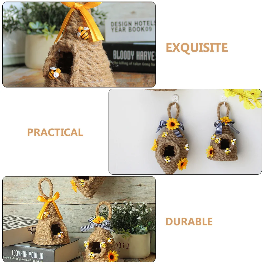 

Lovely Hanging Decor Decorative Honeycomb Ornament Festival Home Decoration Perfect for Bedroom Wall Living Room Office