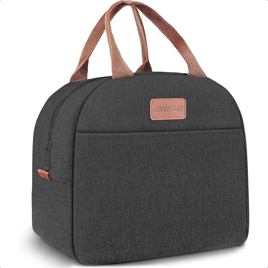 

Lunch Bag for Women Men Adult Insulated Lunch Box Small Leakproof Cooler Food Lunch Containers Reusable High Capacity Lunch Tot