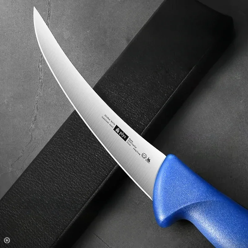 سكين نزع العظم الاحترافي، قطاعة لحم البقر من الفولاذ المقاوم للصدأ، أدوات سكين الجزار المزورة يدويًا، سكين الشيف #3