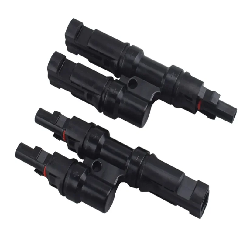 Connector 1 Pair Solar PV Multi Parallel Branch Connectors pv module panel connector Male & Female Solar Energy Adapter