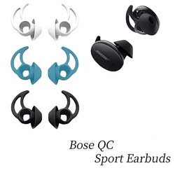 3 Pairs Soft Silicone In-Ear Eartips Case Cover For Bose Sport Earbuds For Bose QC  Earphone Ear Pads Anti-slip Earhook (S M L)