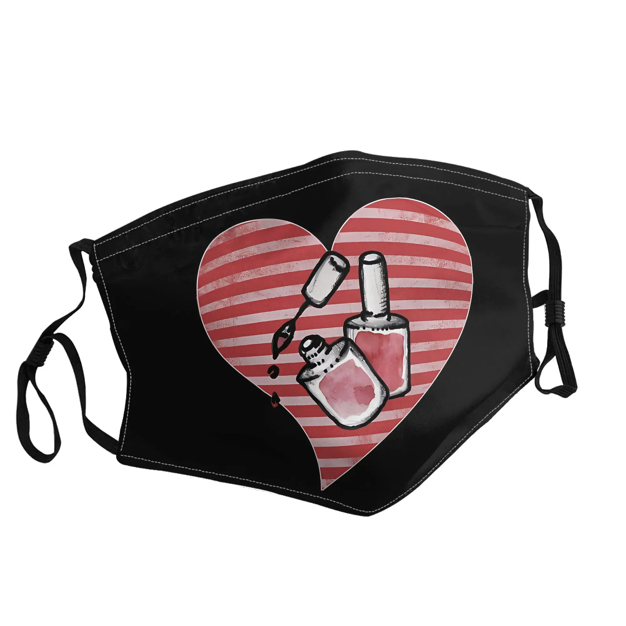 

Маска для маникюра и педикюра с принтом, унисекс, для улицы, модная, с рисунком