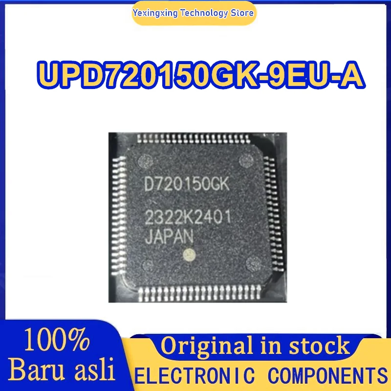 100 % neuer UPD720150GK-9EU-A D720150GK UPD720150GK UPD720150GK-9EU QFP-80-Chipsatz