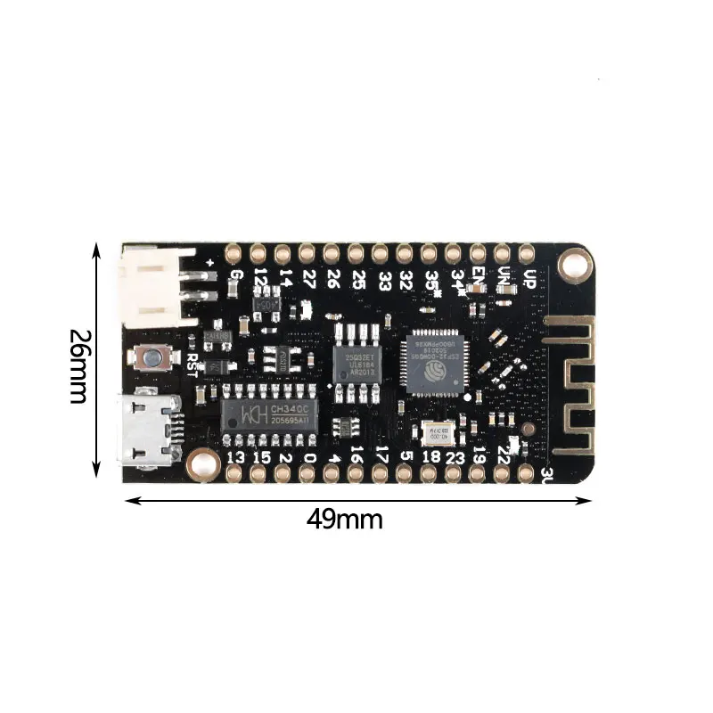 WEMOS Lite V1.0.0 Wifi Bluetooth Development Board Antenna ESP32 ESP-32 REV1 CH340G MicroPython 4MB Micro USB For Arduino