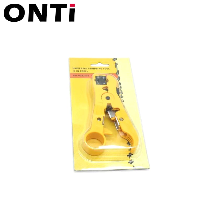 OMAY-Ferramenta Multifuncional de Decapagem de Arame, Coaxial, Coaxial, Decapagem, Ferramenta para UTP, STP, RG59, RG6, RG7, RG11, Descascador de Cabos Universal, Alicate Cortador