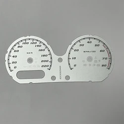 Motorcycle Meter Sticker Disc For Harley Davidson Street Glide 2010-2014 Speedometer Odometer Instrument Tachometer Paper Faces