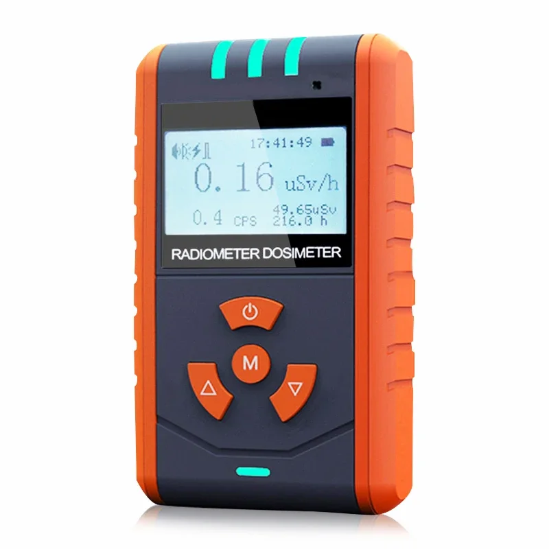 Professional Nuclear Radiation Detector Geiger Counter Personal Dose Radiation Detector Radioactive Ionization Monitor