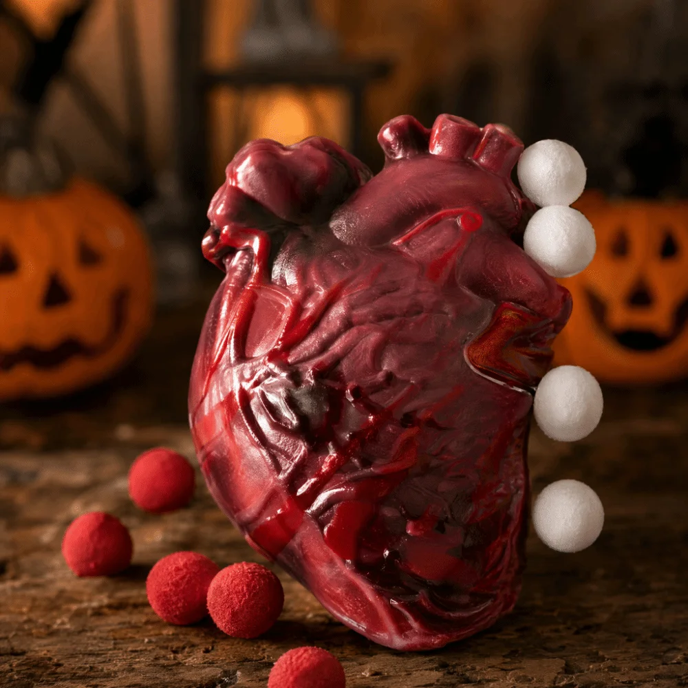 Slow Rising Squishy Cube Spooky Design Slow Rebound Stress Relief Toy Squeeze Toy Horror Style Slow Rising Squishy Stress Relief