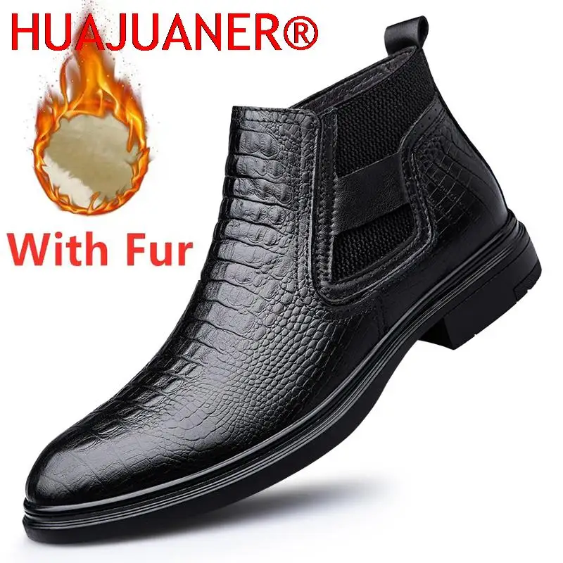 2026 New Fashion All-Match Genuine Leather Elegantes Loafers Male Breathable Footwear Casual Business Soft Motocross Boots
