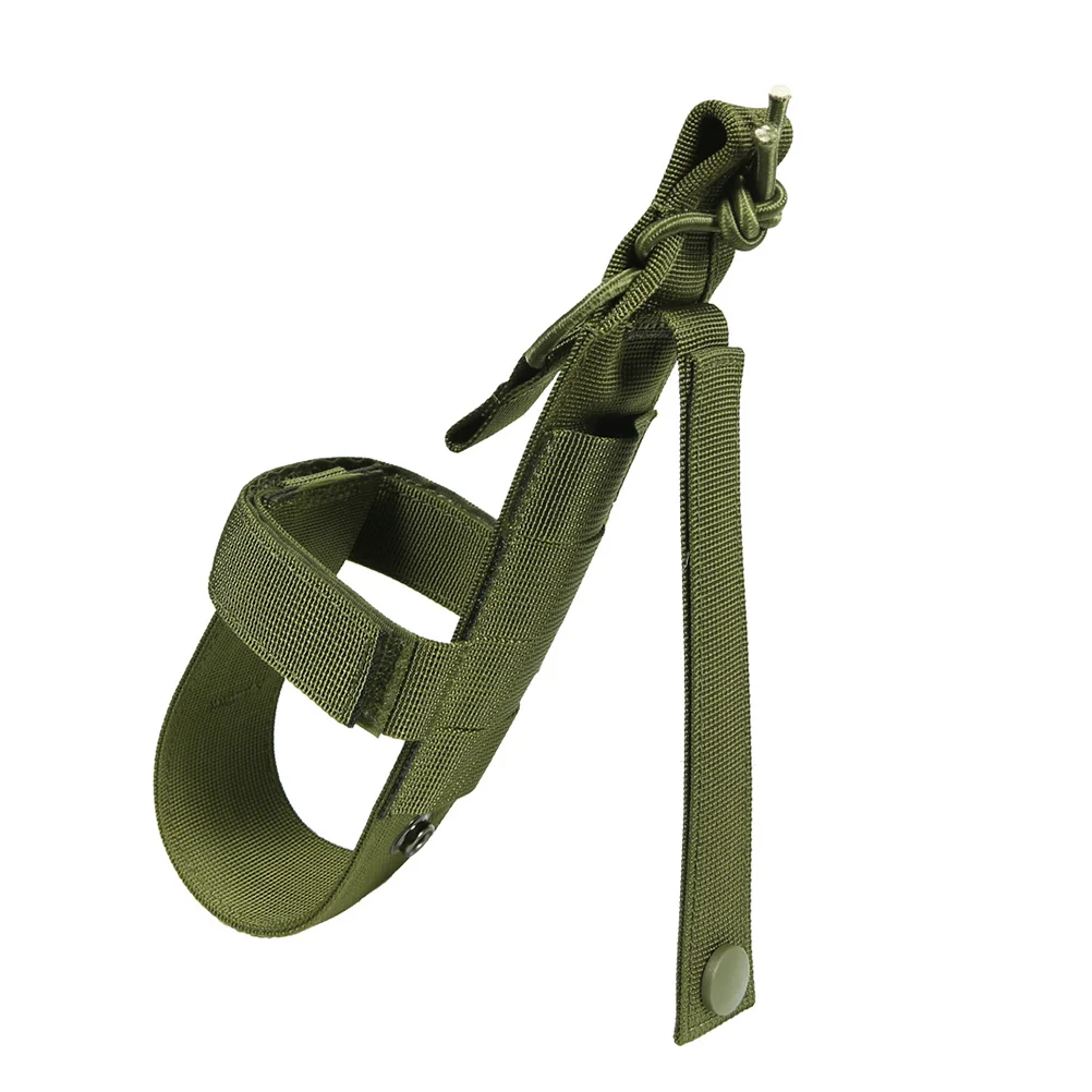 

Simple Style Kettle Belt 1000d Nylon Material Adjustable Paste Design for Cs Game Hiking Biking Sports Activities Bottle Carrier