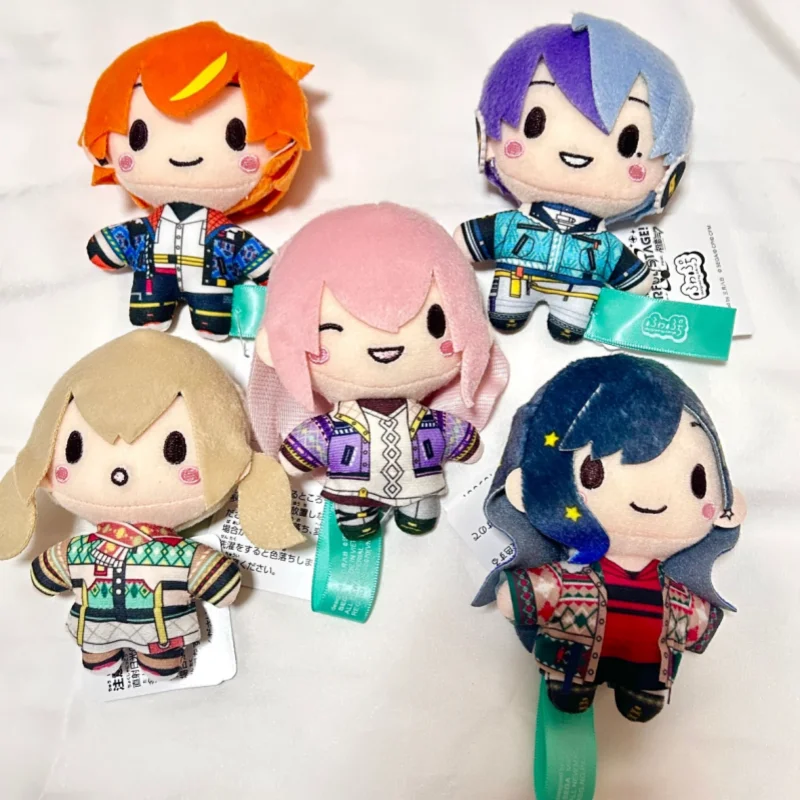 sega-hatsune-miku-project-sekai-vbs-plush-pendant-chibi-eye-camping-outfit-anime-collectible-bag-decoration-for-anime-fans