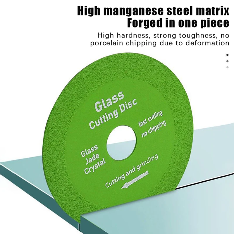 Hot 100/115/125MM Diamond Glass Cutting Disc For  Ceramic Tile Jade Crystal Grinding Blade Glass Cutting Sheet