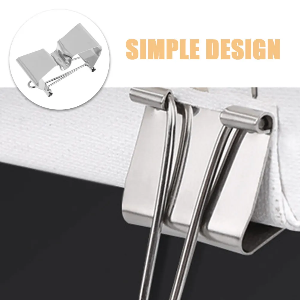 3pcs Canvas Clips Stainless Steel Frame Separating Clamps Wet Carrier Adjustable Tightness Various Sizes Artwork Compatibility